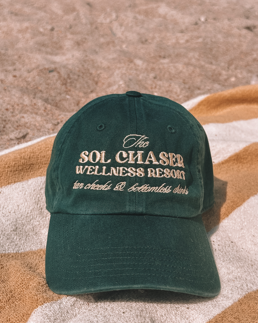 CHEEKY RESORT DAD HAT - GREEN