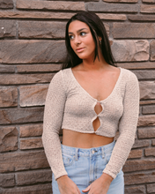 Load image into Gallery viewer, CHLOE CROCHET TOP
