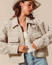 Load image into Gallery viewer, DEVYN QUILTED JACKET