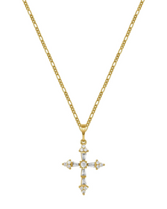 MARIA CROSS NECKLACE