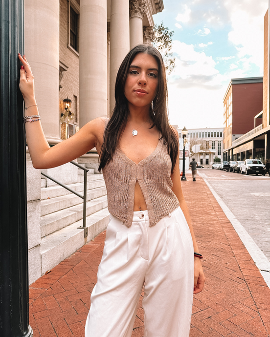 CARAH KNIT CROP