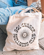 Load image into Gallery viewer, WELLNESS CLUB CANVAS TOTE BAG