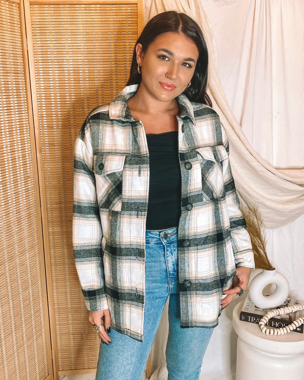 WHISKEY NIGHTS FLANNEL JACKET